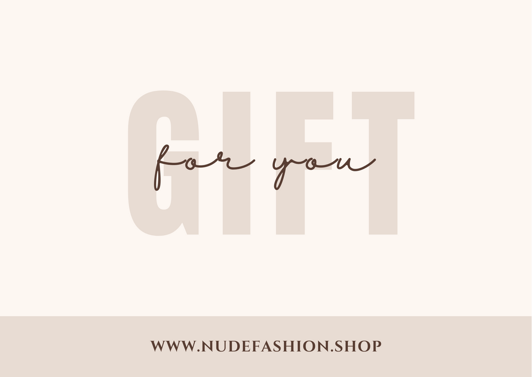 Nude Fashion Gift Card