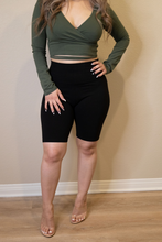 Load image into Gallery viewer, Olive You Lace Crop Top
